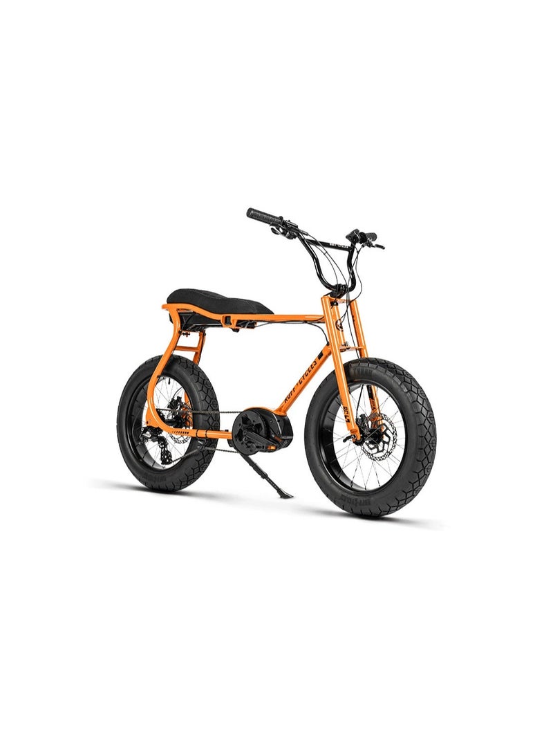 Ruff Cycles Lil'Buddy Men's E-Bike, Bosch Performance Line CX Motor, Tango Orange, Fat Tyres, E-MTB - Image 2
